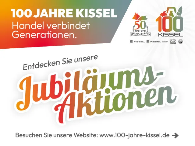 100 Jahre Kissel – Jubiläums-Aktionen
